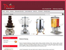 Tablet Screenshot of pasris.com